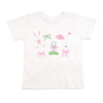 Baby Girls Golf Icon Short Sleeve T-Shirt