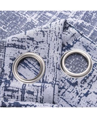 100% Polyester 140 GSM Luca Jacquard Grommet Curtain Panel 54" x 84"