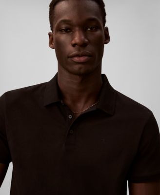 Men's Short Sleeve Solid Polo Shirt