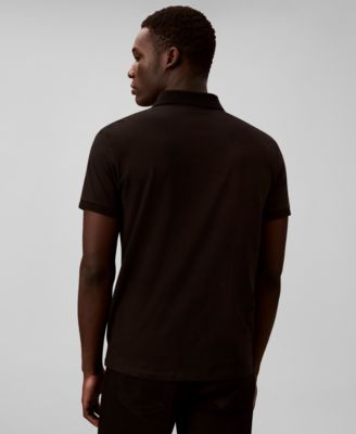 Men's Short Sleeve Solid Polo Shirt