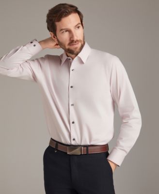 Men's Regular Fit Solid Dress Shirt