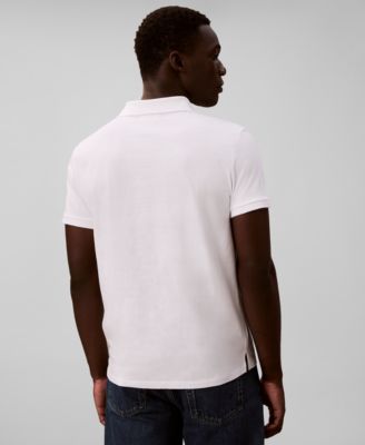 Men's Short Sleeve Solid Polo Shirt