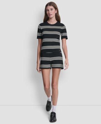 Women's Striped Crewneck Sweater