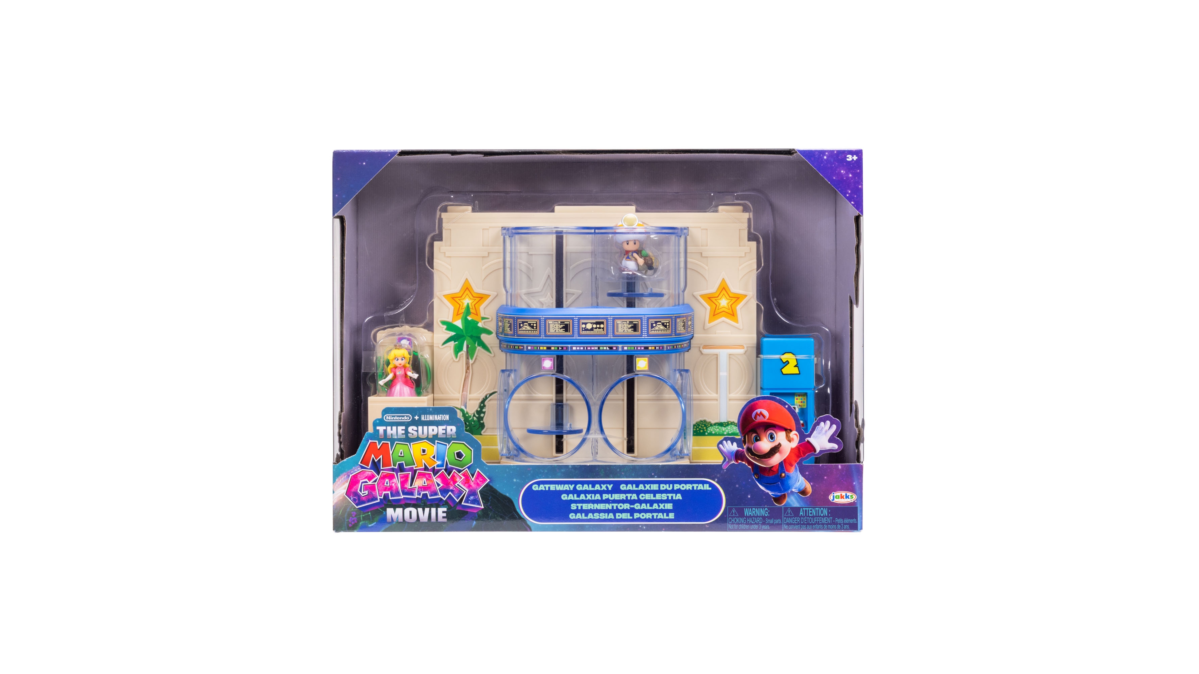 Super Mario Galaxy Movie Deluxe Bowser Castle Playset