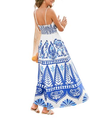 Women's Biggest Fan Ornate Maxi Beach Dress