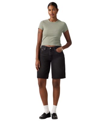 Women's Mid-Rise Baggy Shorts