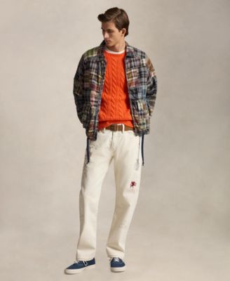 Men's Cable-Knit Cotton Sweater