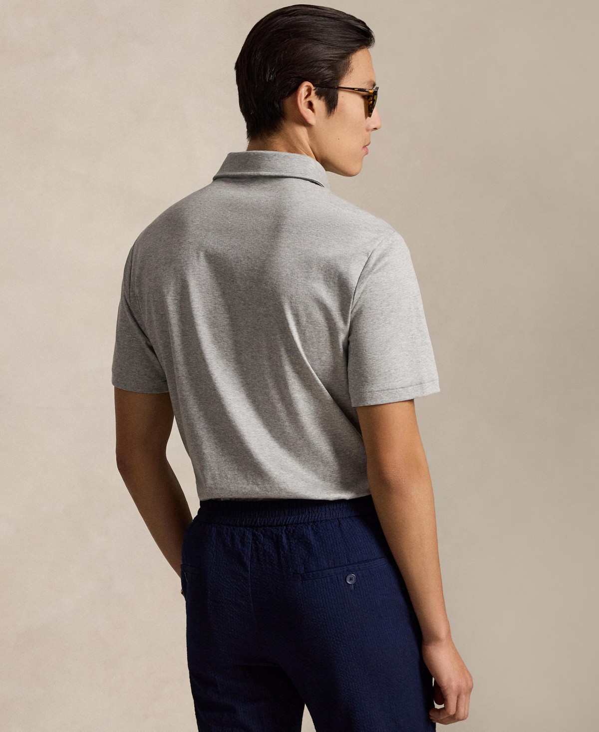 Мужские Polo Ralph Lauren Classic Fit Soft Cotton Polo Shirt — фото 3