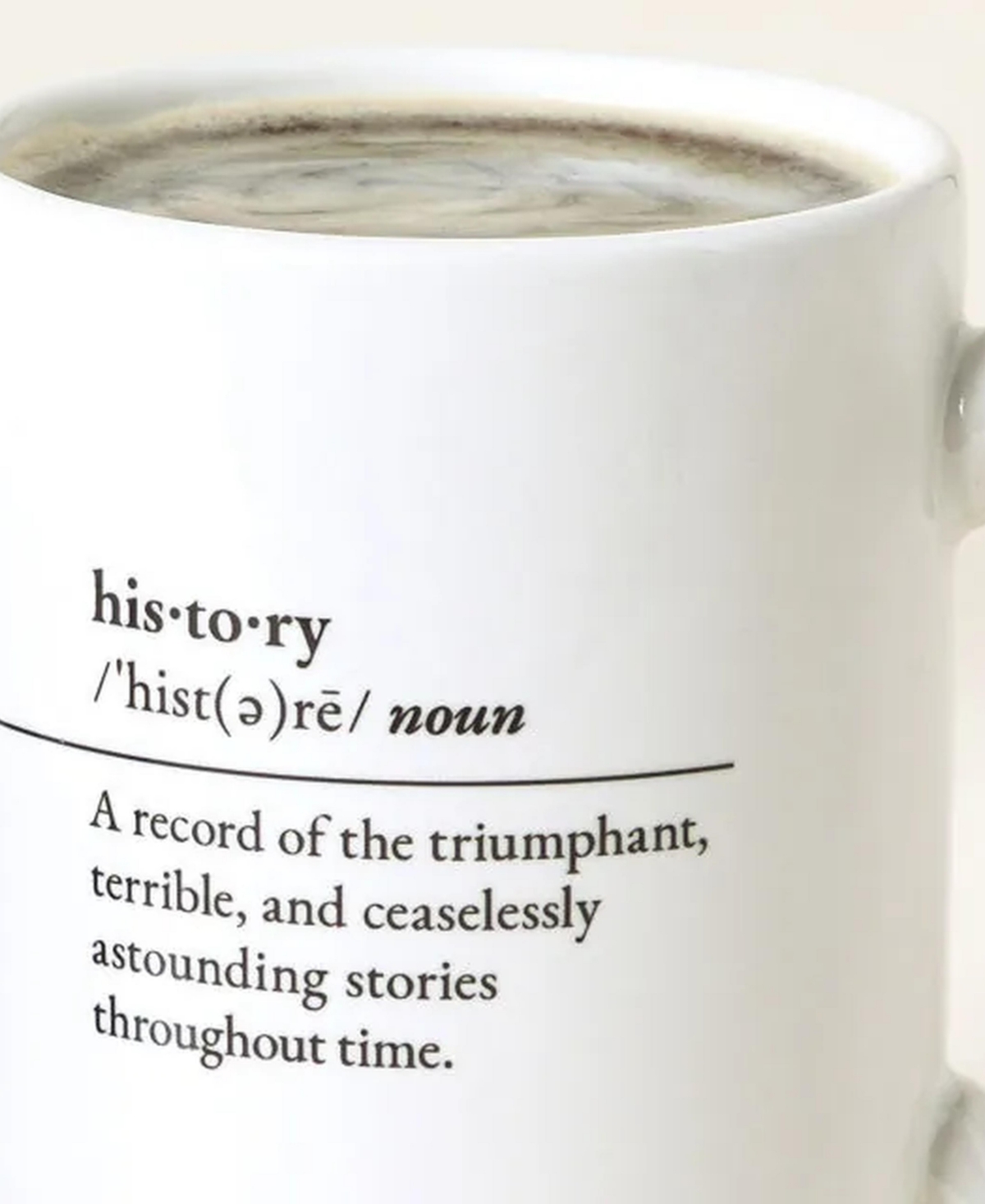 Uncommon Goods History Every Day Interactive Qr Mug, 15 Oz