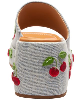 Women's Marie Cherries Slip-On Sandals