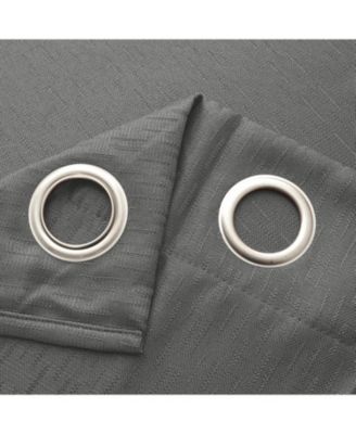 100% Polyester 140 GSM Sedona Jacquard Grommet Curtain Panel