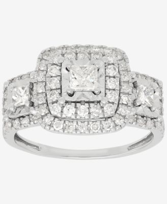 Diamond Engagement Ring (1 ct. t.w.) in 10k White Gold