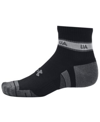 Men's UA Performance Tech Quarter Socks, Pack of 3