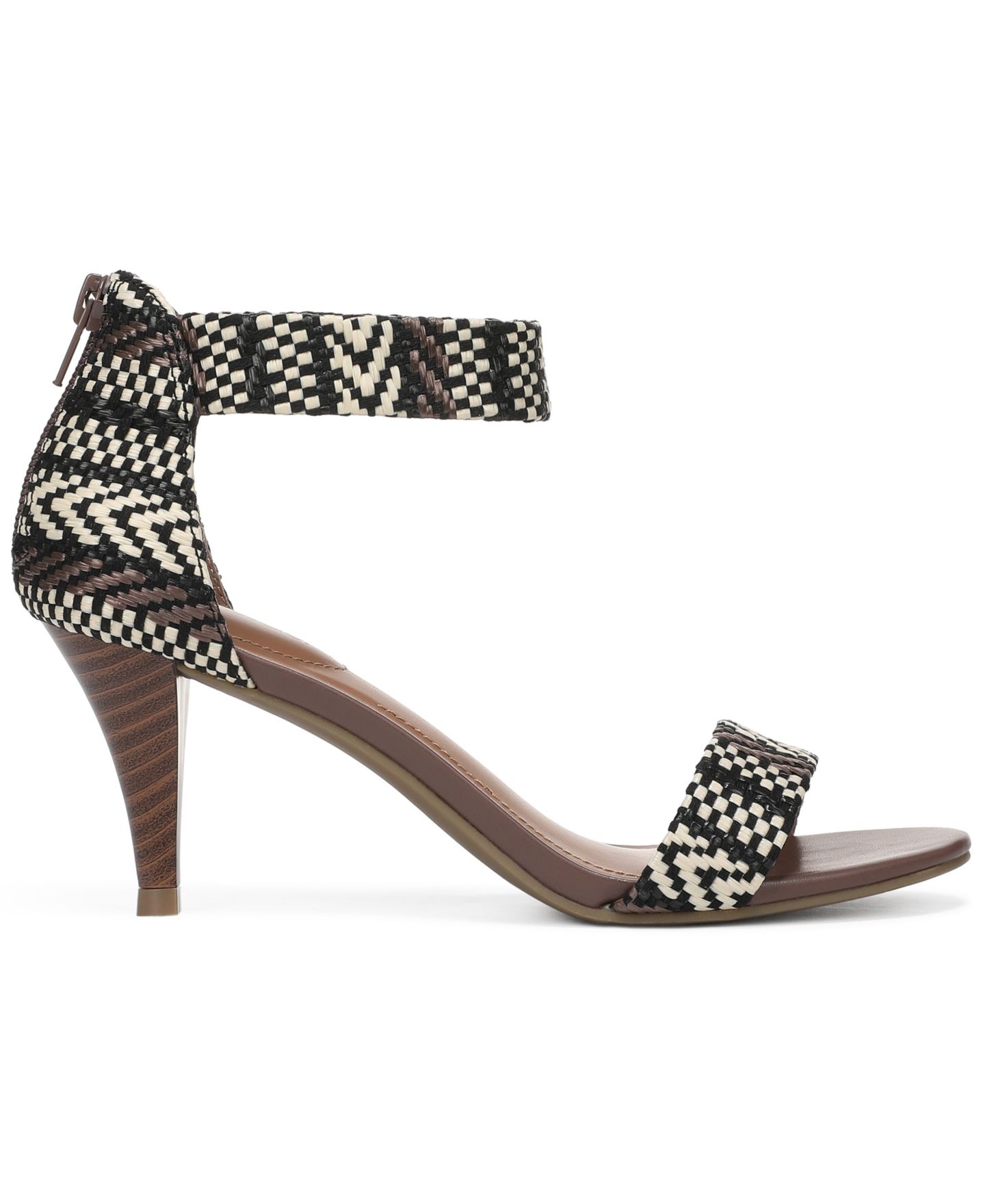 Женские сандалии Style & Co Paycee Two-Piece Mid-Heel Dress Sandals, цвет: Bison Raffia — фото 2