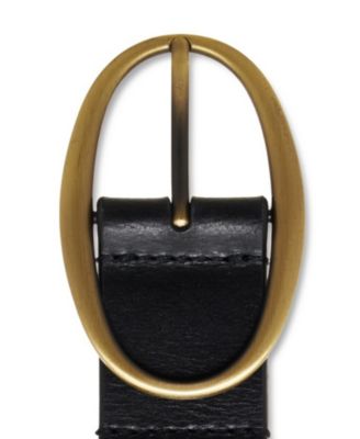 Endless Leather Rust Buckle Belt