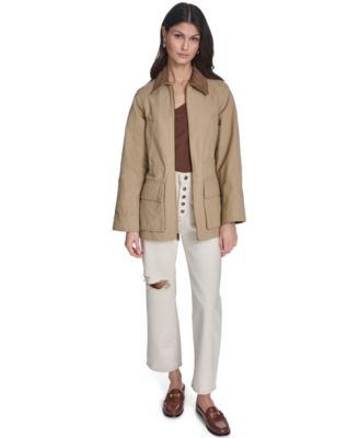 Women's Cinch Waist Barn Jacket