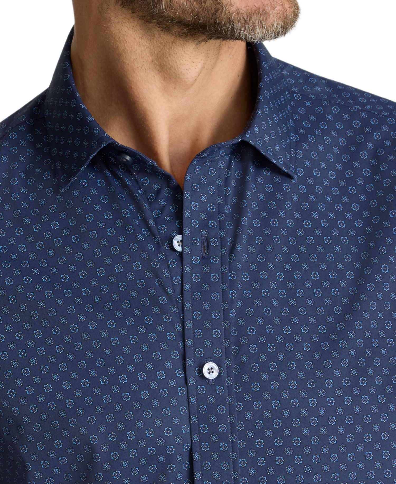 Men's Regular Fit Wrinkle-Free Performance Vandelay Button Up Shirt