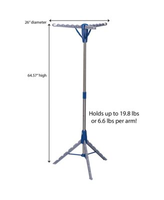 Collapsible Portable Indoor Tripod Clothes Drying Rack