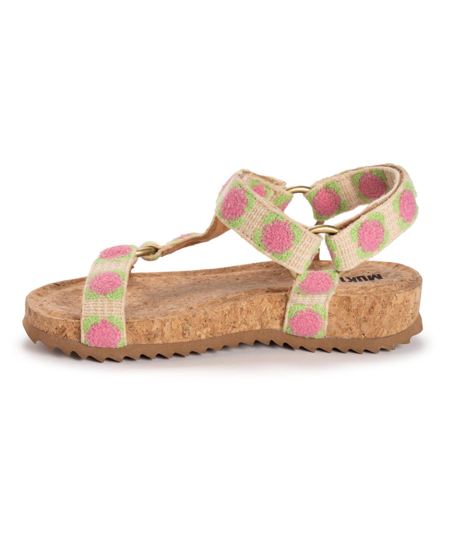 Женские тапочки MUK LUKS Ballerina Slippers, цвет: Арбузный — фото 5