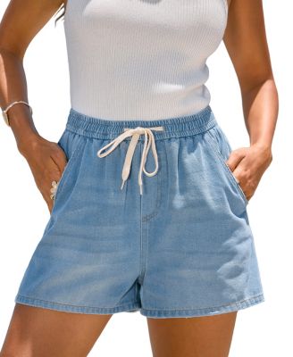 Women's Golden Wash Denim Shorts