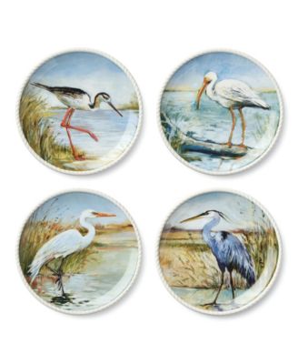 Coastal Birds 16-Pc. Dinnerware Set, Service for 4