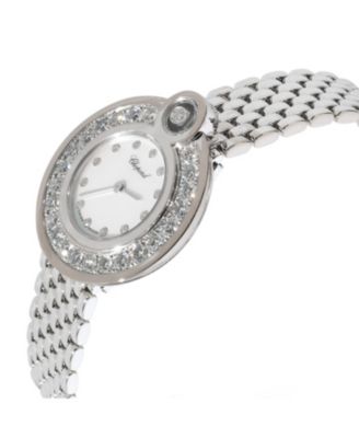 Pre Owned Chopard  Happy Diamond 204407-1003 Women's Watch in 18kt White Gold