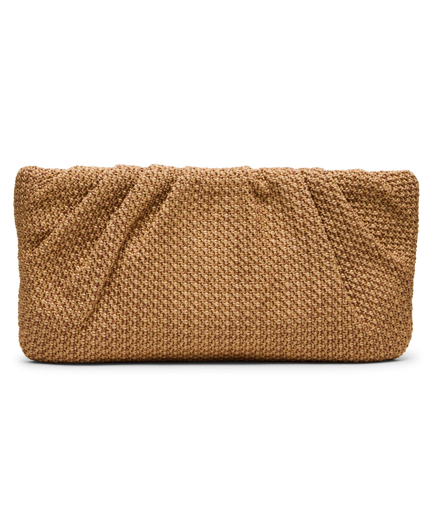 Женский клатч Steve Madden Palomaa Pleated Small Raffia Clutch, цвет: Натуральный — фото 2