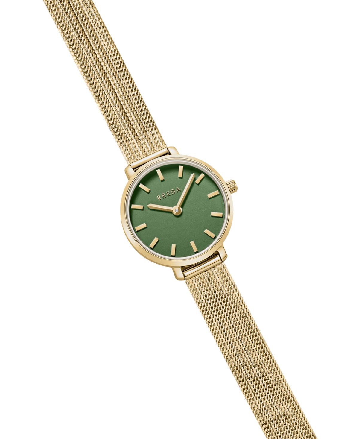 Breda Beverly Tethered 1760c Gold and Metal Bracelet Watch, 25mm