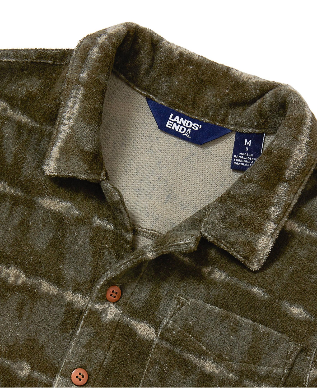 Lands' End Boys Short Sleeve Terry Cover Up Set