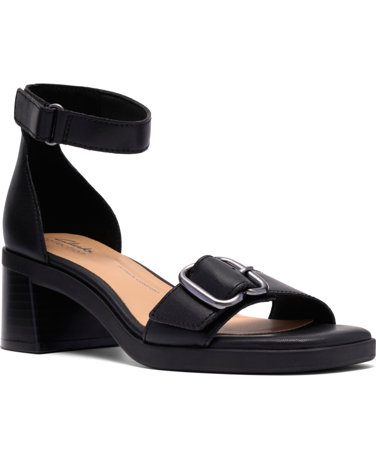 Clarks Women's Jaylan Dream Square Toe Dress Sandals