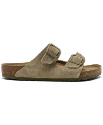 Men's Arizona Suede Leather Soft Footbed Sandals from Finish Line