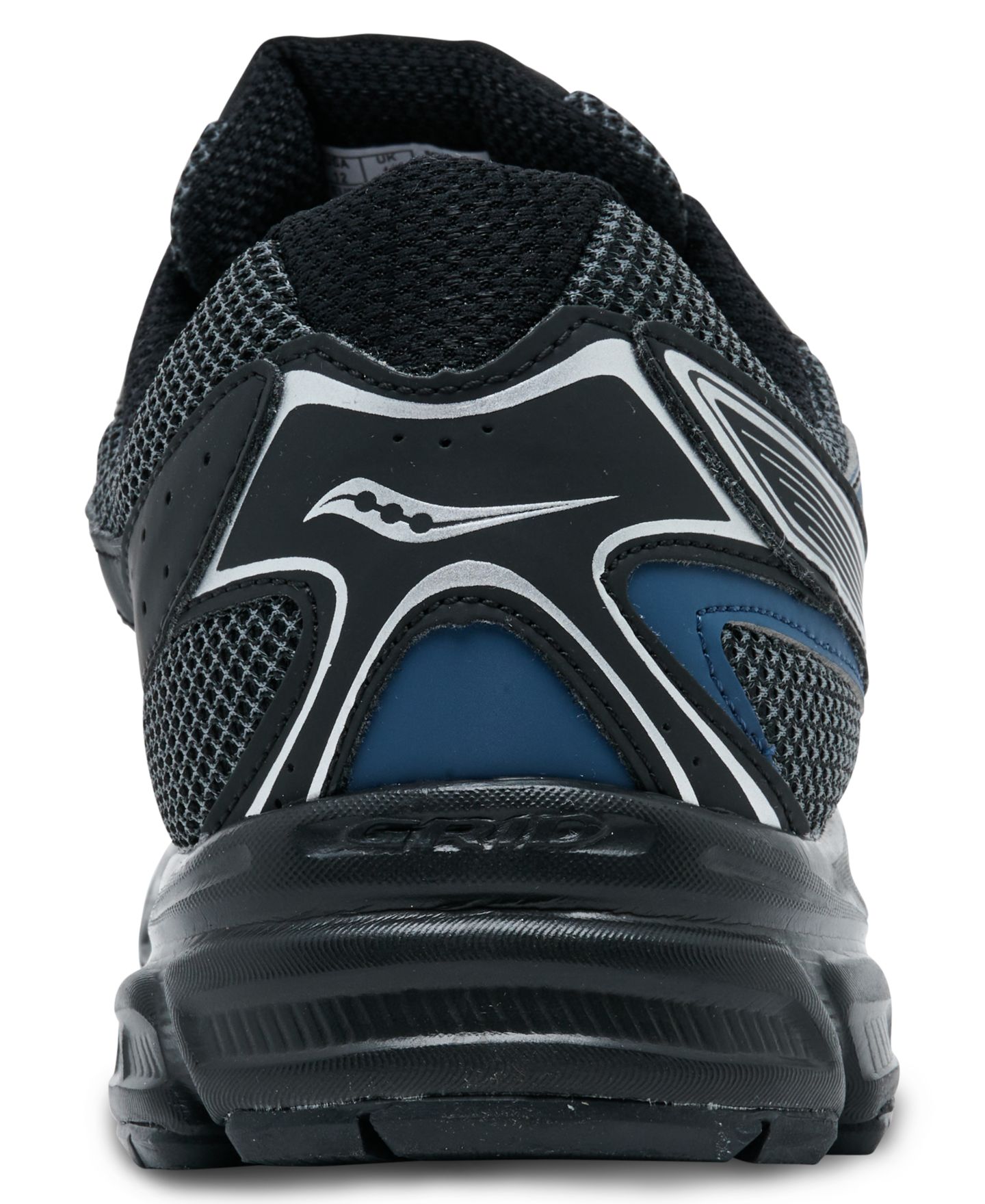 Женские кроссовки Saucony Ride Millennium Casual, цвет: Чёрный / Синий — фото 4