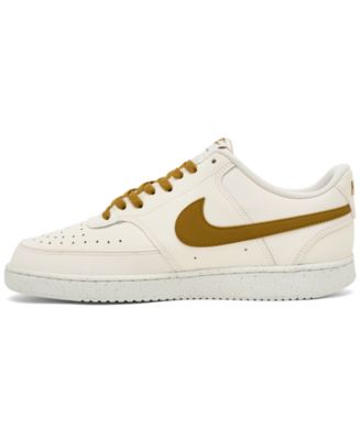 Men's Court Vision Low V2 Nubuck Casual Sneakers from Finish Line