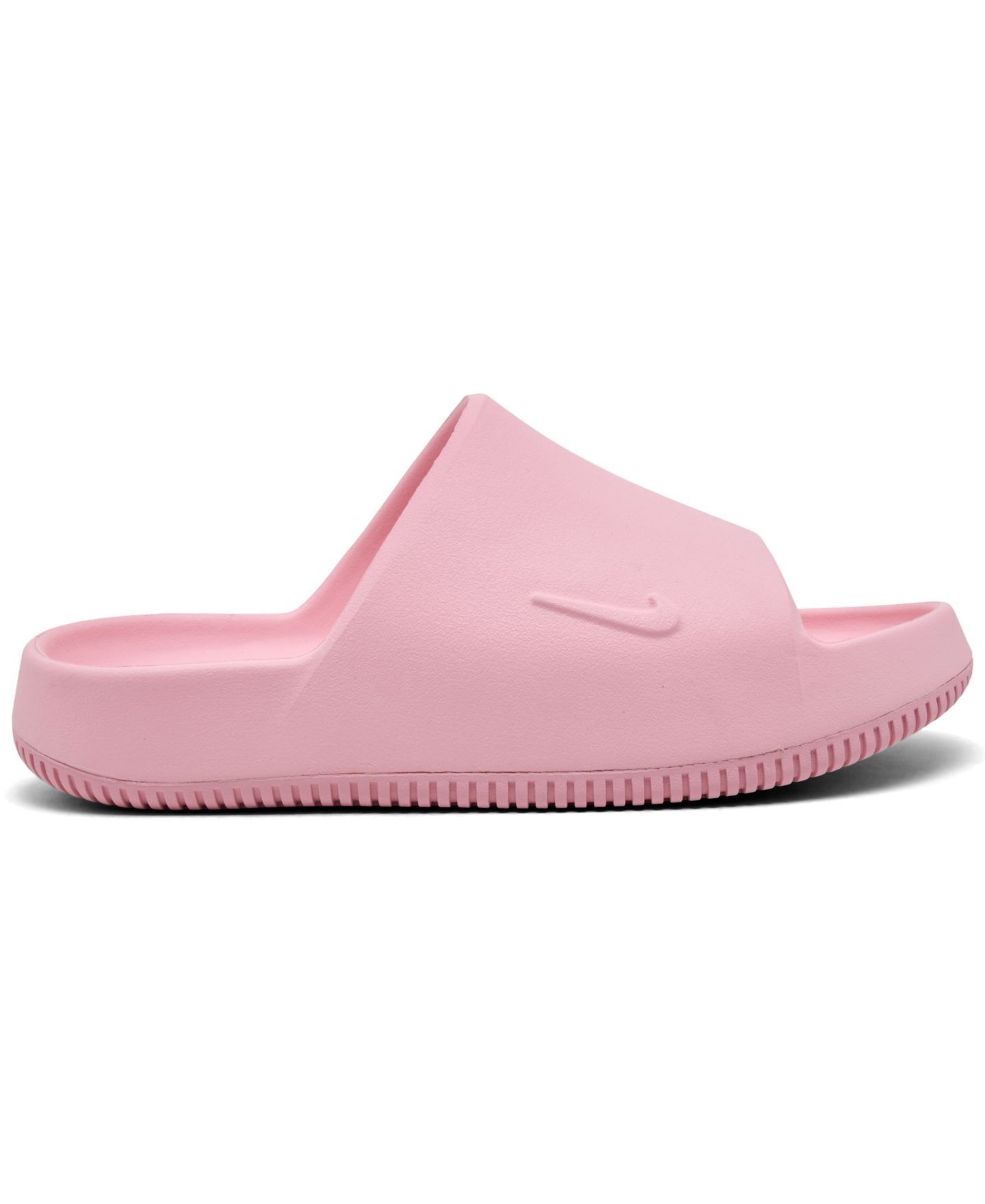 Детские сандалии Nike Big Kids Calm 2.0 Slide, цвет: Средний мягкий розовый — фото 2