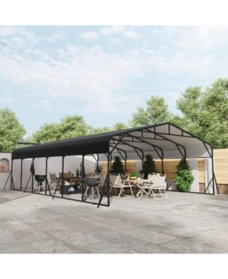 20x30 ft. Galvanized Steel Carport Shelter