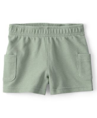 Baby Boys' Short-Sleeve Top & Shorts, 2-Piece Set
