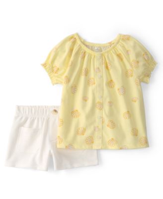 Girls' Toddler 2T-5T  Shell Top & Short, 2-Piece Set