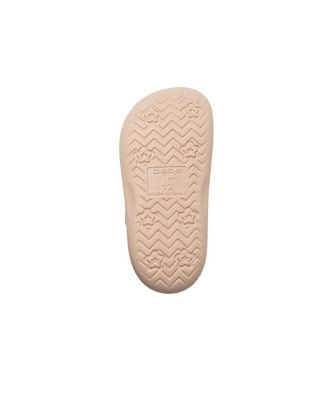 Little Girls EVA Clog with Chain with Logo Grosgrain Ribbon and Charms