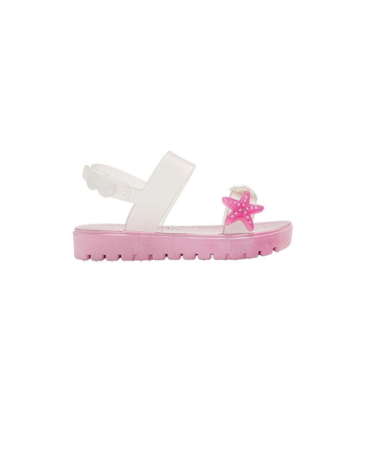 Bebe Toddler Pcu Sandal with Sea Life Charms