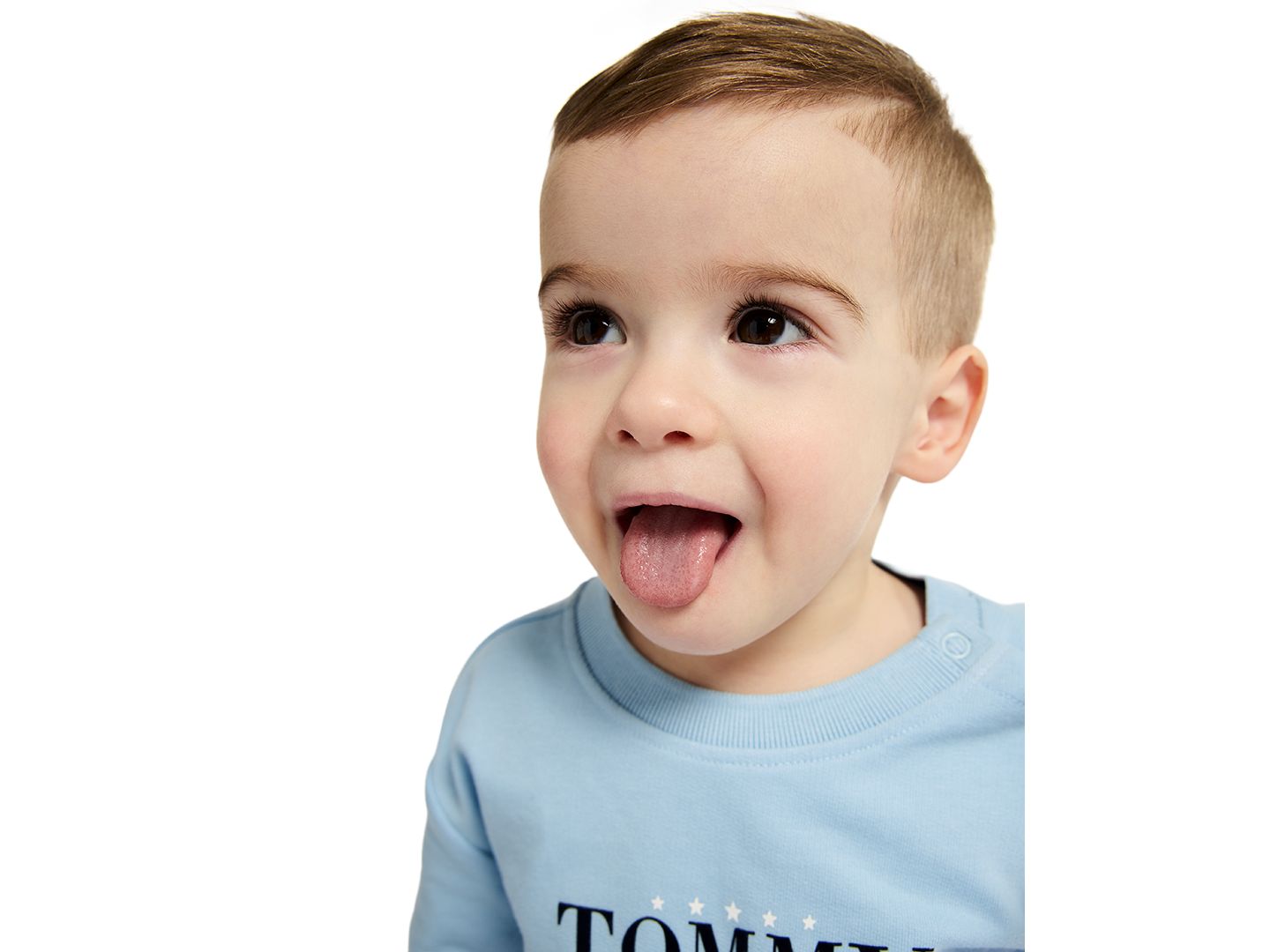 Комплект Tommy Hilfiger Crewneck T-Shirt and French Terry Shorts, 2-Piece Set для мальчиков-малышей, цвет: Синий — фото 4