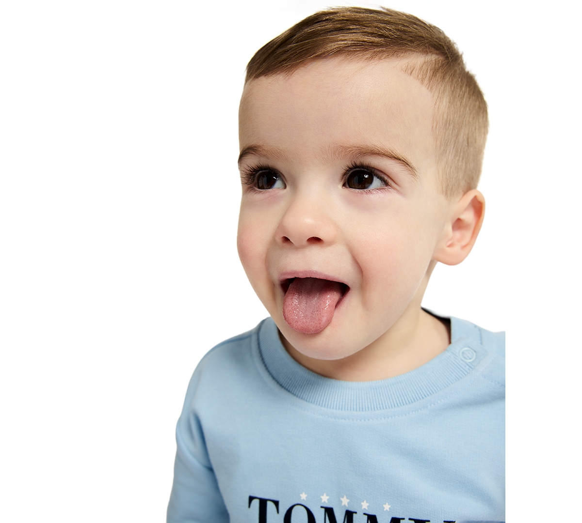 Tommy Hilfiger Baby Boys' Crewneck T-Shirt and French Terry Shorts, 2-Piece Set