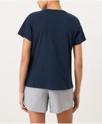 Women's Organic Cotton Essential V-Neck Tee