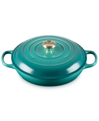 Signature Enameled Cast Iron 3.5-Quart Braiser