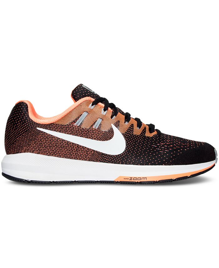 Nike Men's Air Zoom Structure 20 Running Sneakers from Finish Line - Macy's