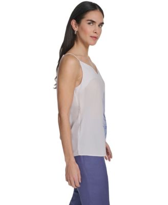 Women's Strappy Floral Camisole Top