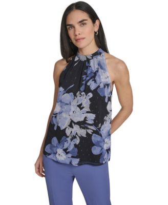 Women's Novelty Halter Neck Top