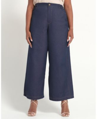 Women's Dakota High Rise Wide-Leg Denim Jean