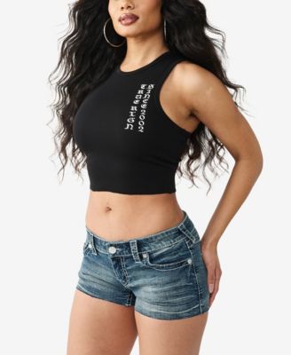 Women's Rib Racer Tank Top