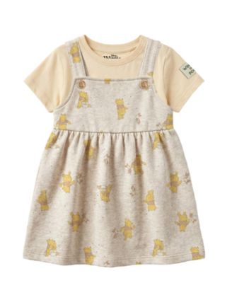 Baby Girls' Printed Winne the Pooh Jumper and T-Shirt, 2-Piece Set