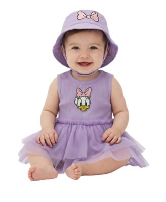 Baby Girls' Daisy Duck Tank Tutu Dress with Hat
